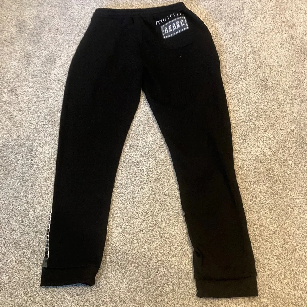 Rebel Vengeance Kids XL Womens XS Graphic Jogger Pants Punk Streetwear Snake
